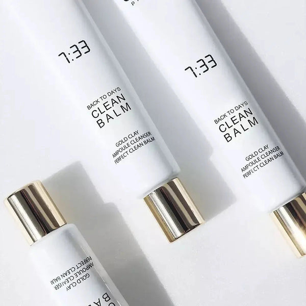 Attīrošais balzams pamatojoties uz zelta mālu un melno rīsu ekstraktu d'Alba Back To Days Clean Balm