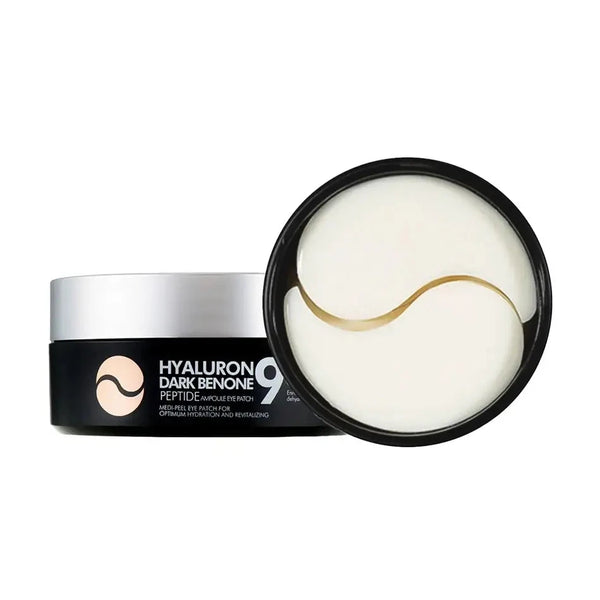 Izgaismojoši patči ar peptīdiem Medi-Peel Hyaluron Dark Benone Peptide 9 Ampoule Eye Patch