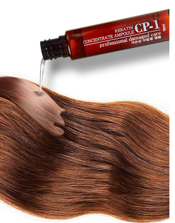 Koncentrēta keratīna esence matiem Esthetic House CP-1 Keratin Concentrate Ampoule