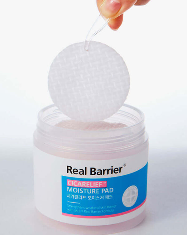 Plāksnītes jutīgai ādai Real Barrier Cicarelief Moisture Pad