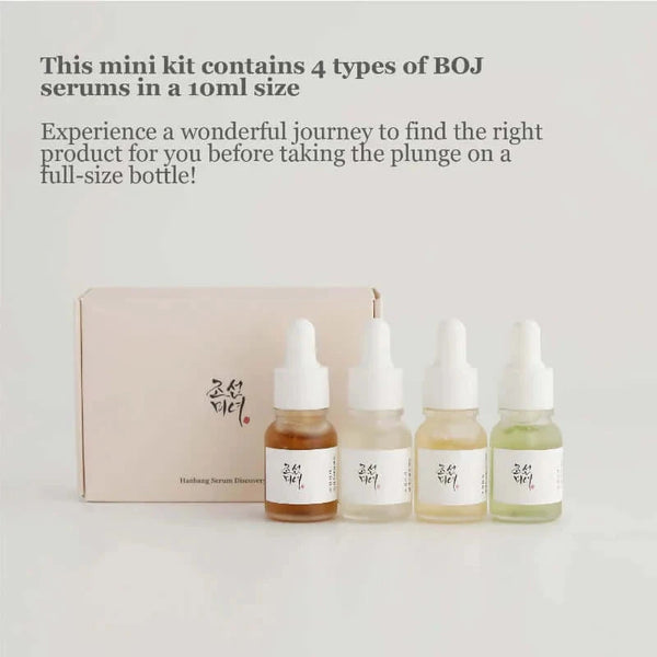 Serumu mini iepakojumu komplekts Beauty Of Joseon Hanbang Serum Discovery Kit