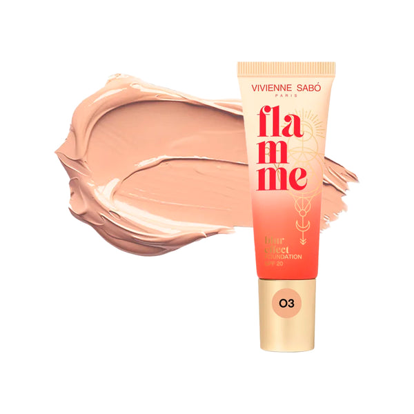 Tonālais Krēms Ar Izpludinošu Efektu Vivienne Sabo Flamme Blur Effect Foundation