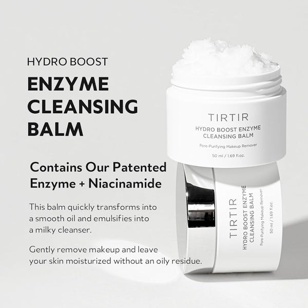 Enzīmu balzams kosmētikas noņemšanai TIRTIR Hydro Boost Enzyme Cleansing Balm
