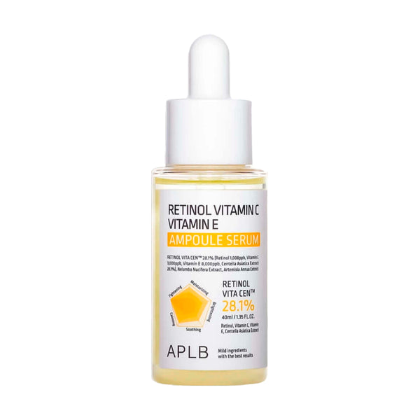Stiprinošs ampulu serums ar retinolu APLB Retinol Vitamin C Vitamin E Ampoule Serum