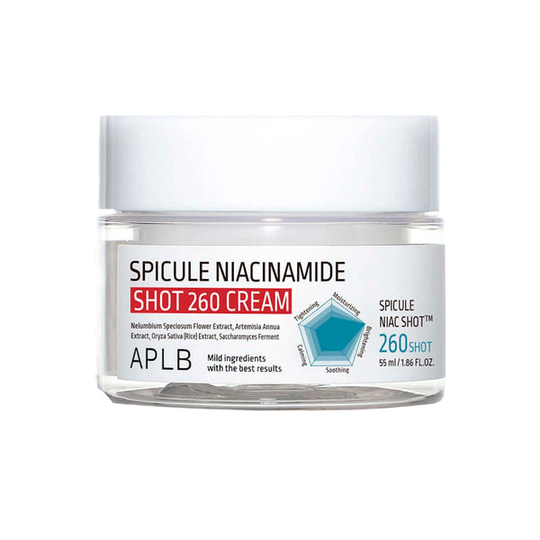 Осветляющий крем с микроспикулами APLB Spicule Niacinamide Shot 260 Cream