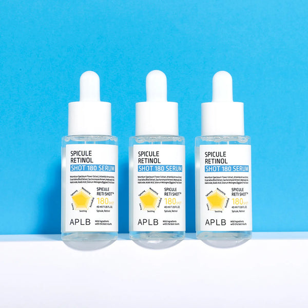 Atjaunojošs serums ar spikulām un retinolu APLB Spicule Retinol Shot 180 Serum
