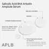 Izgaismojošs sejas serums ar salicilskābi un arbutīnu APLB Salicylic Acid BHA Arbutin Ampoule Serum