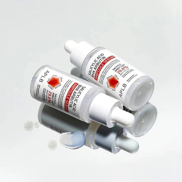 Izgaismojošs sejas serums ar salicilskābi un arbutīnu APLB Salicylic Acid BHA Arbutin Ampoule Serum