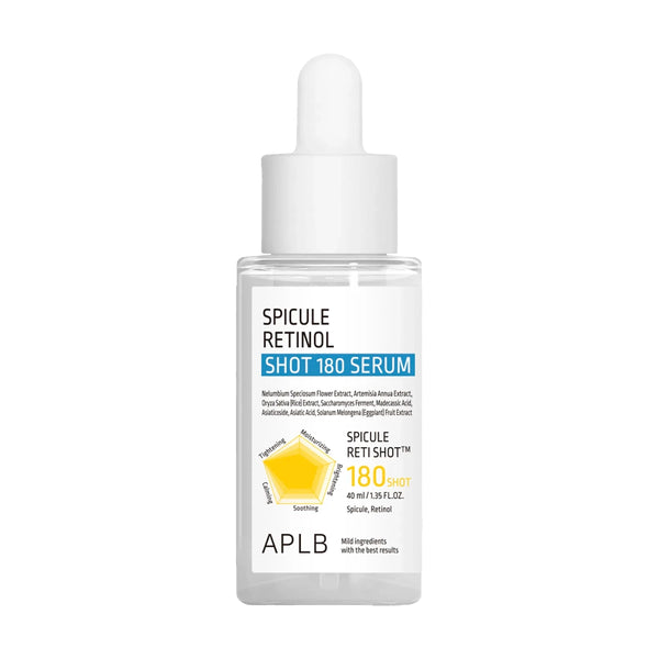 Atjaunojošs serums ar spikulām un retinolu APLB Spicule Retinol Shot 180 Serum