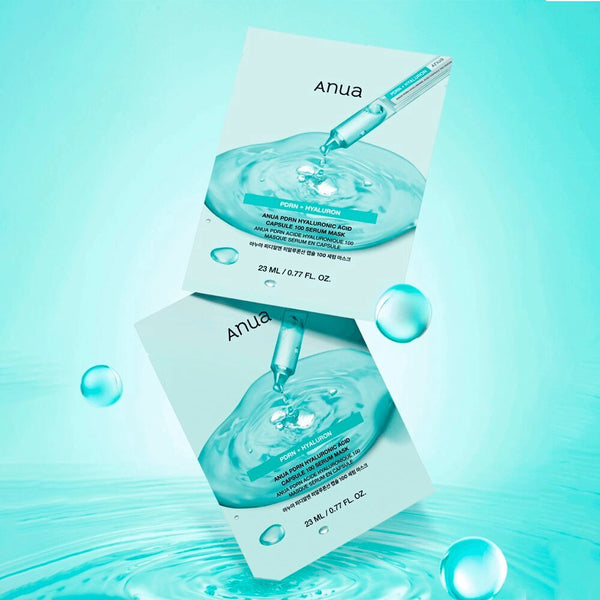 Auduma maska ar PDRN un hialuronskābi Anua PDRN Hyaluronic Acid Capsule 100 Serum Mask