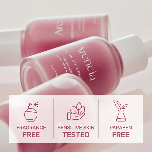 Serums ar 8% niacinamīdu Arencia Fresh Red Smoothie Serum 8