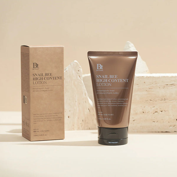 Atjaunojošs losjons ar gliemežu mucīnu Benton Snail Bee High Content Lotion