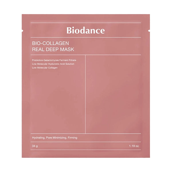 Nakts hidrogela maska ar kolagēnu Biodance Bio-Collagen Real Deep Mask