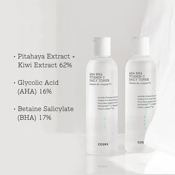 Toniks-pīlings ar C vitamīnu Cosrx Refresh AHA BHA Vitamin C Daily Toner