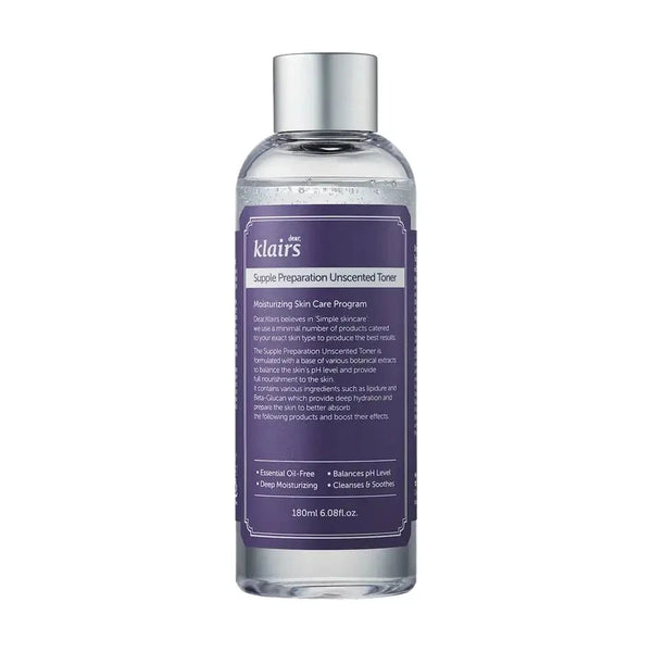 Mīkstinošs toniks sejas ādai Dear Klairs Supple Preparation Unscented Toner