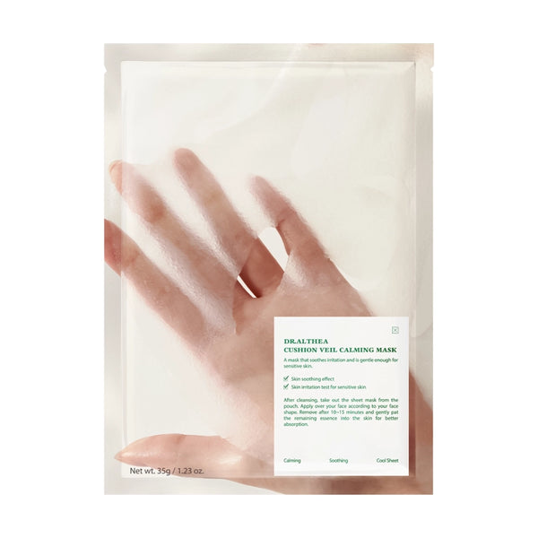Auduma maska ar atvēsinošu efektu Dr.Althea Cushion Veil Calming Mask