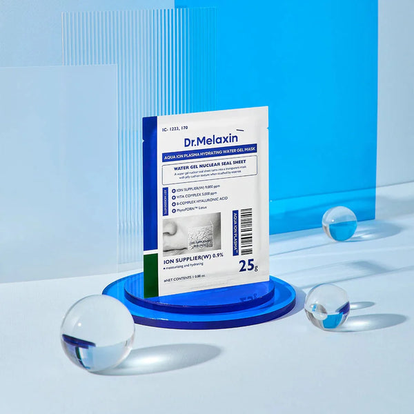 Увлажняющая тканевая маска Dr.Melaxin Aqua Ion Plasma Water Gel Mask