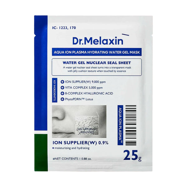 Увлажняющая тканевая маска Dr.Melaxin Aqua Ion Plasma Water Gel Mask