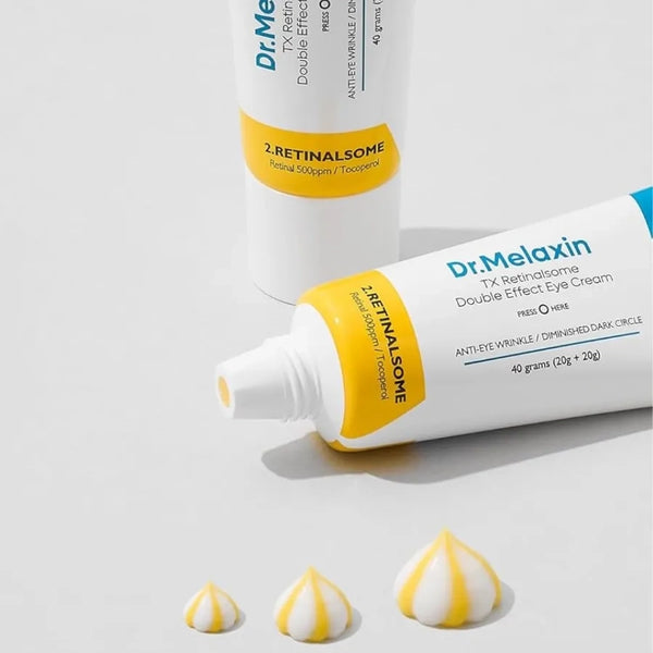 Крем для глаз с ретиналем и транексамовой кислотой Dr.Melaxin TX Retinalsome Double Effect Eye Cream