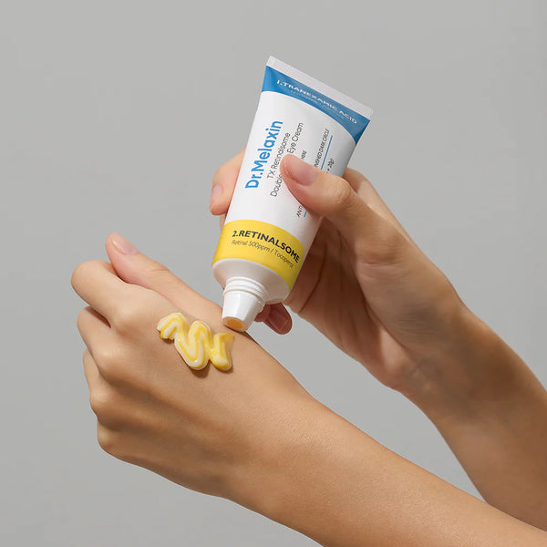 Крем для глаз с ретиналем и транексамовой кислотой Dr.Melaxin TX Retinalsome Double Effect Eye Cream