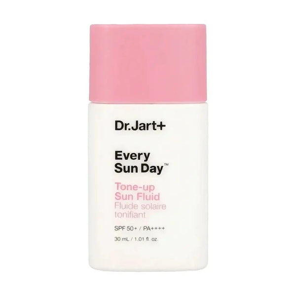 Izgaismojošs sauļošanās šķidrums Dr. Jart+ Every Sun Day Tone-Up Sun Fluid SPF50+ PA+++