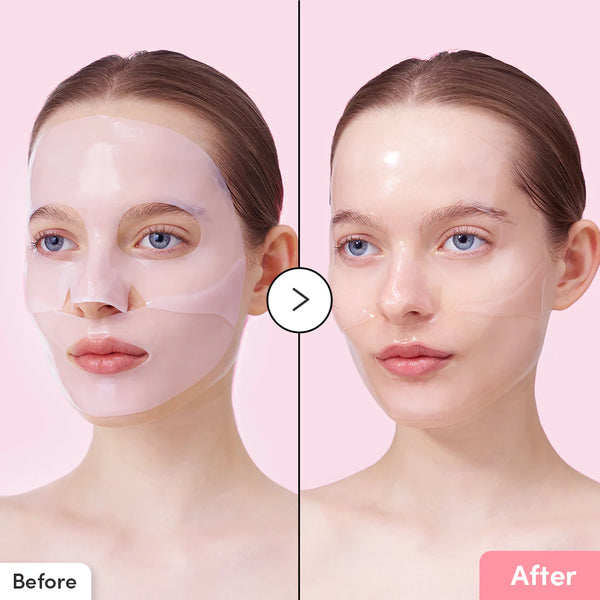Коллагеновая гидрогелевая маска для упругости кожи EQQUALBERRY Collagen Pore Tight Up Hydrogel Mask