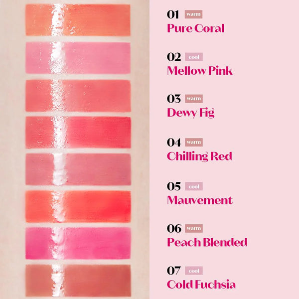 Noturīga lūpu tinte ar glancētu spīdumu Etude House Glow Fixing Tint