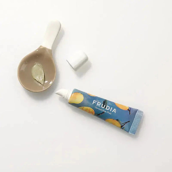 Nakts maska lūpām ar mango FRUDIA Mango Honey Lip Mask