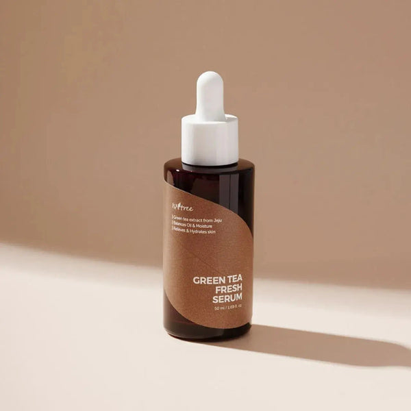 Atsvaidzinošs serums ar zaļās tējas ekstraktu IsNtree Green Tea Fresh Serum