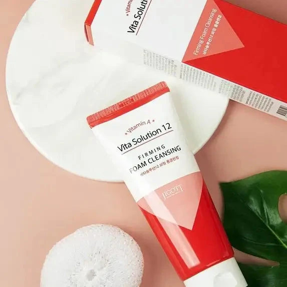 Attīrošas putas sejai Jigott Vita Solution 12 Firming Foam Cleansing
