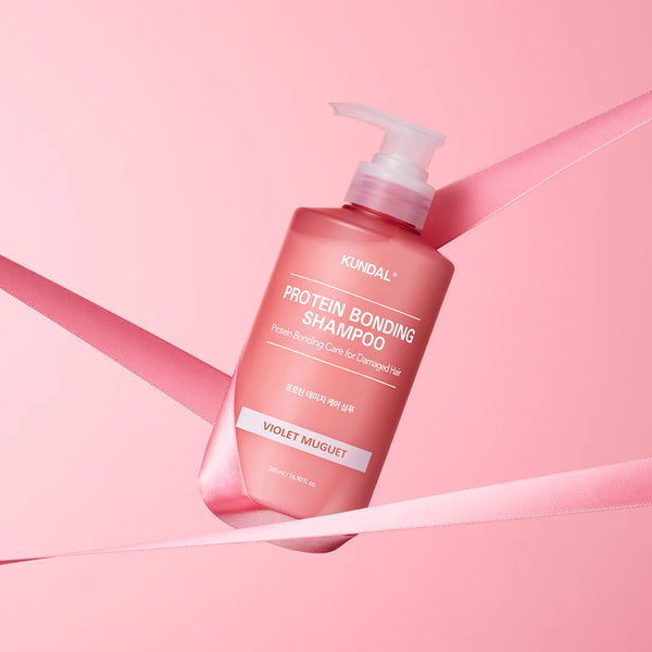 Proteīnu šampūns matu atjaunošanai KUNDAL Protein Bonding Shampoo Violet Muguet