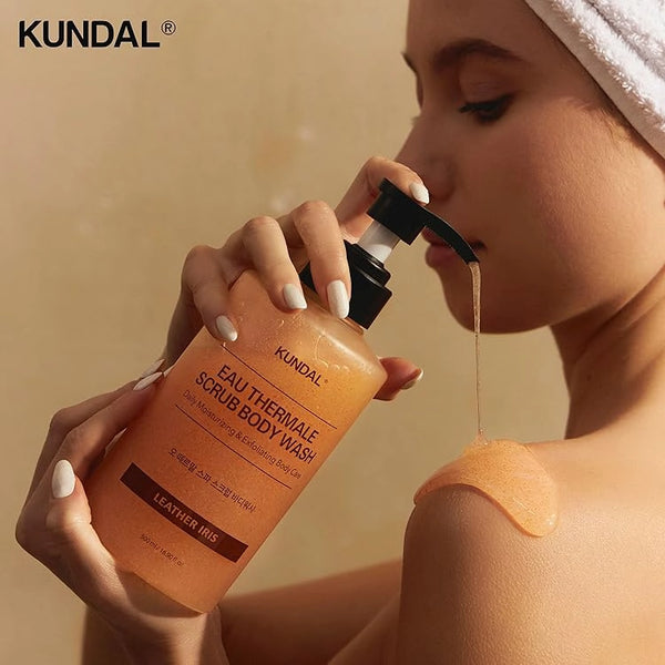 Скрабирующий гель для тела Kundal Eau Thermale Spa Scrub Body Wash