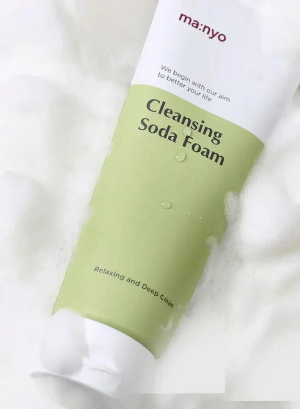 Putiņas ar sodu dziļai poru attīrīšanai Manyo Cleansing Soda Foam