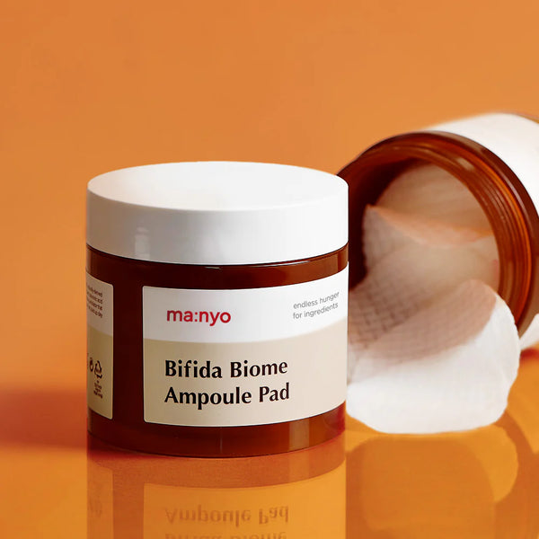 Mitrinoši spilventiņi ar bifido kompleksu Manyo Bifida Biome Ampoule Pad
