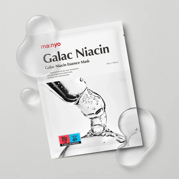 Balinoša maska ar niacinamīdu Manyo Galac Niacin Essence Mask