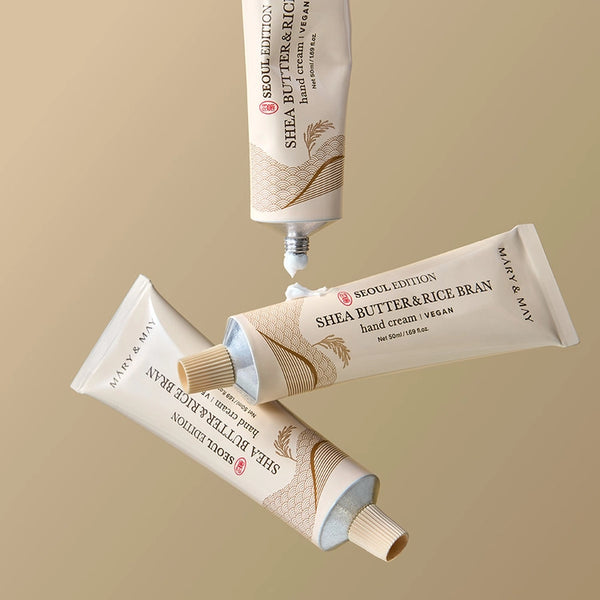 Barojošs krēms rokām Mary&May Shea Butter & Rice Bran Hand Cream