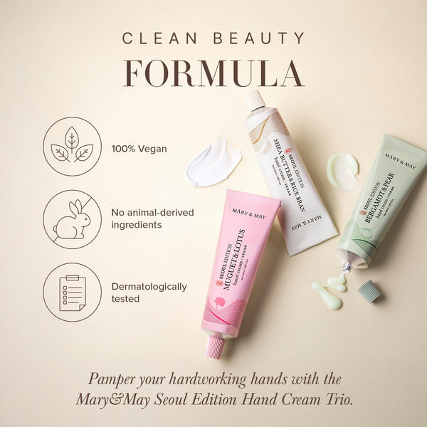 Roku krēmu komplekts Mary&May Seoul Edition Hand Cream Trio Set