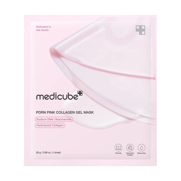 Hidrogela maska ar kolagēnu Medicube PDRN Pink Collagen Gel Mask