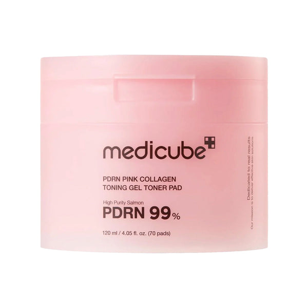 Гелевые тонер-пэды Medicube PDRN Pink Collagen Toning Gel Toner Pad