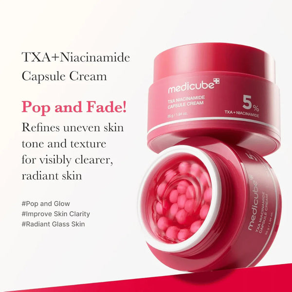 Kapsulu krēms pret pigmentāciju Medicube TXA Niacinamide Capsule Cream
