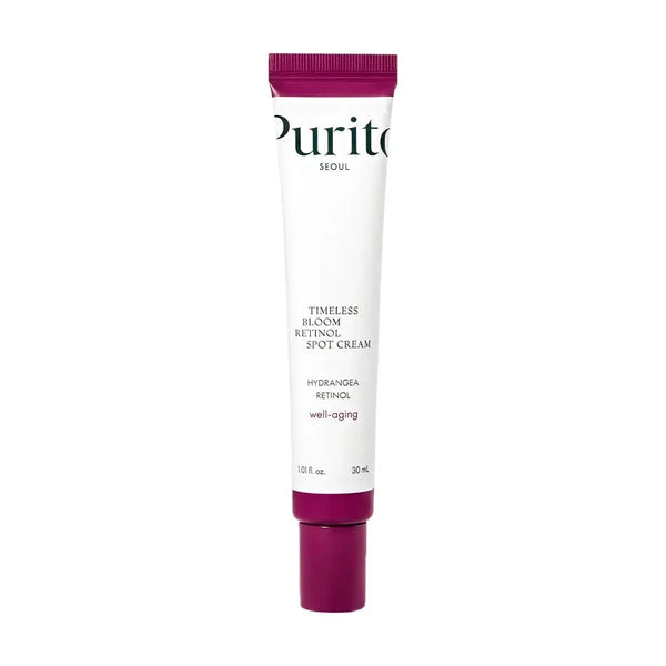 Punktveida uzklāšanai paredzēts pretgrumbu krēms ar retinolu PURITO Timeless Bloom Retinol Spot Cream