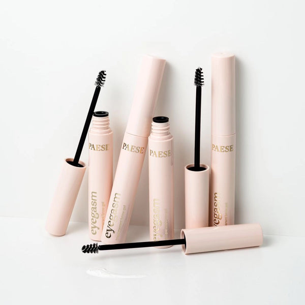 Caurspīdīgs uzacu ieveidošanas un kopšanas gels Paese Eyegasm Transparent Brow Gel