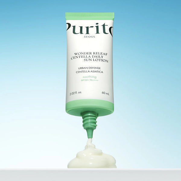 Gaisīgs saules aizsargkrēms Purito Seoul Wonder Releaf Centella Daily Sun Lotion