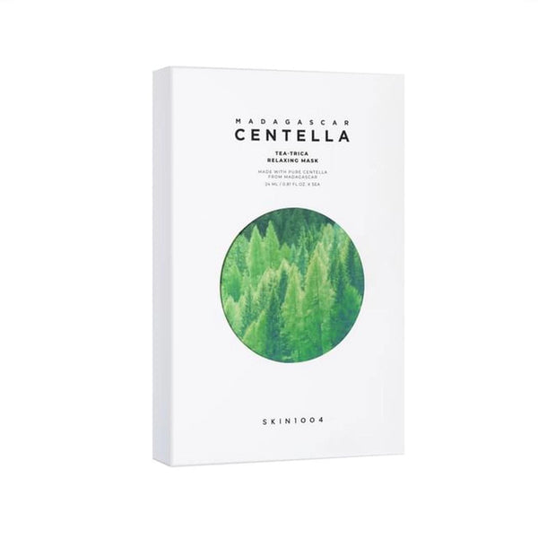 Auduma maska problemātiskai ādai SKIN1004 Madagascar Centella Tea-Trica Relaxing Mask
