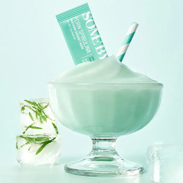 Atvēsinoša maska SOME BY MI PDRN Spirulina Soothing Sherbet Mask