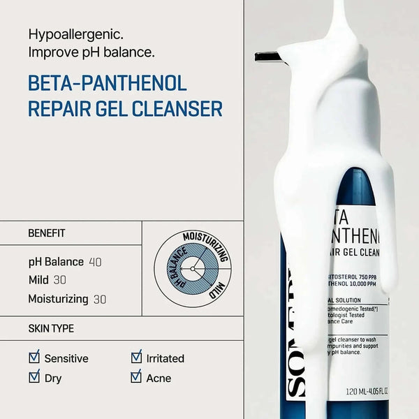 Gels sejas mazgāšanai Some By Mi Beta Panthenol Repair Gel Cleanser