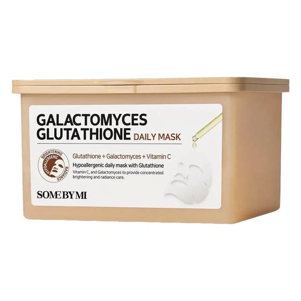 Balinošu auduma masku komplekts ar galaktomici Some By Mi Galactomyces Glutathione Daily Mask