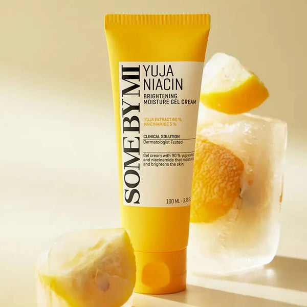 Krēms-gels ar yuzu priekš toņa izlīdzināšanai Some By Mi Yuja Niacin Brightening Moisture Gel Cream
