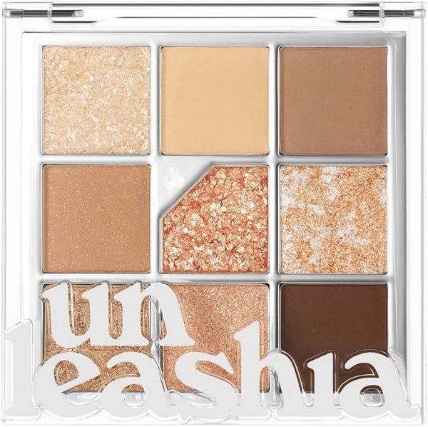 Acu ēnu palete ar gliteriem Unleashia Glitterpedia Eye Palette