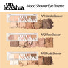 Kompakta miesaskrāsas acu ēnu palete Unleashia Mood Shower Face Palette